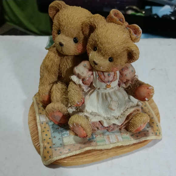 Cherished Teddies - Nathaniel & Nellie "Twice As Nice With You" 1991 - Picture 6 of 8